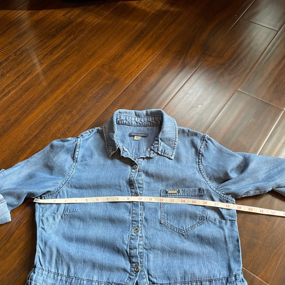 Tommy Hilfiger Chambray denim button down dress - Picture 11 of 15